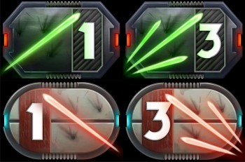Sci-fi Damage Tokens