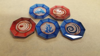 L5R Elemental Rings (Legends of the Five Rings Compatible) 