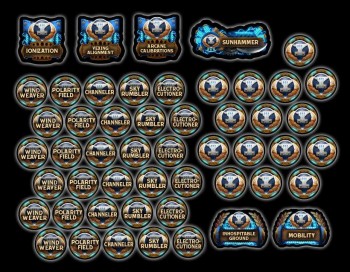 Cygnar: Storm Forge Cadre MK4 Full Token set 