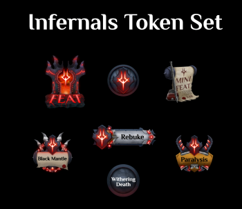 Infernals Faction Token Set