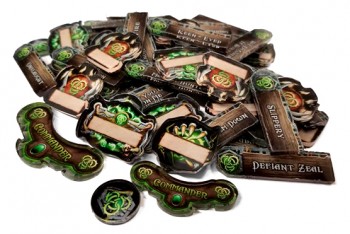 Officially Licensed Privateer Press Circle of Orboros Company of Iron Token Set