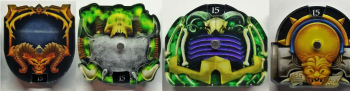 Age of Sigmar compatible dials (counts 1-15)