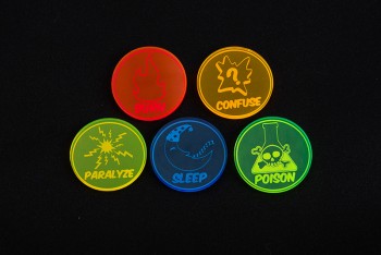 Poketokes Status Effect Markers