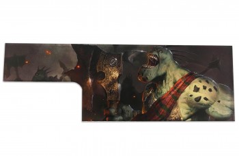 Privateer Press Licensed Mercenaries Extended Measuring Template