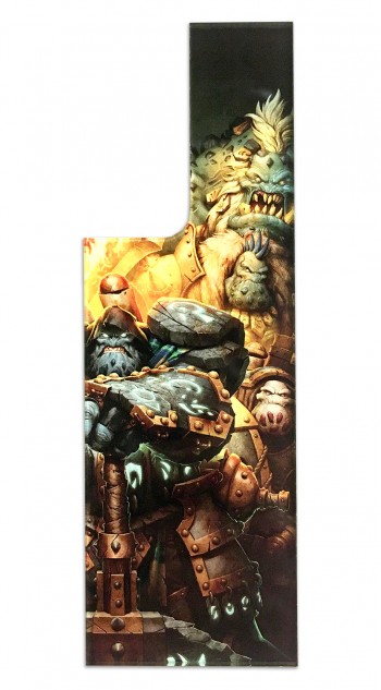 Privateer Press Licensed Trollbloods Extended Measuring Template
