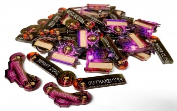 Officially Licensed Privateer Press Grymkin Company of Iron Token Set