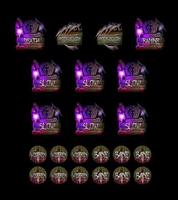 Officially Licensed Privateer Press Warmachine and Hordes Tokens Grymkin CID Update Packs 2022