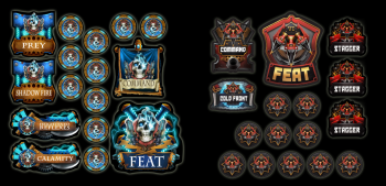 Warmachine 2 Player Starter Full Token Set (Featuring Cygnar Hellslingers & Khador SKS-6)