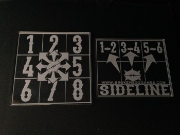 Blood Bowl Compatible Template Set