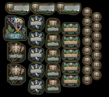 Southern Kriels: Kithguard Writeable Token Set