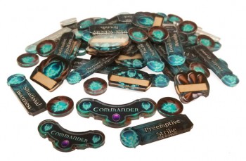 Officially Licensed Privateer Press Legion of Everblight  Company of Iron Token Set