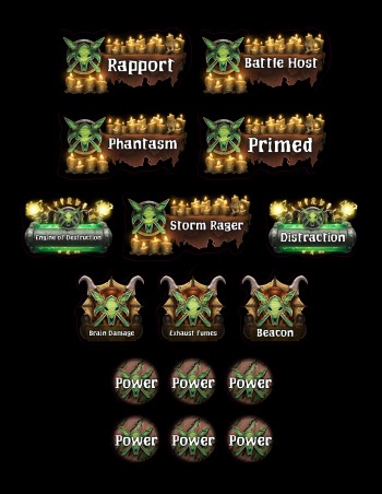 Officially Licensed Privateer Press Warmachine and Hordes Tokens Minions CID Update Pack 2022