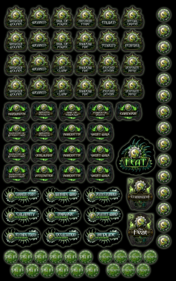 Cryx: Necrofactorium MK4 Full Token set