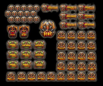 Orgoth: Sea Raiders MK4 Full Token set (Limited Edition)  