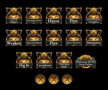 Officially Licensed Privateer Press Warmachine and Hordes Tokens Riot Quest Crossover Mayhem Update Pack Update Pack