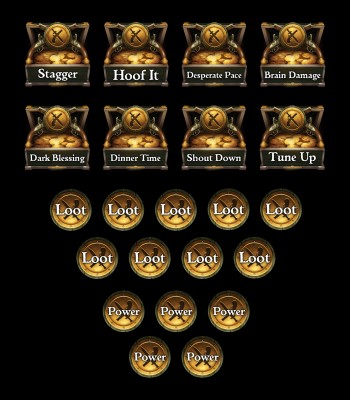 Officially Licensed Privateer Press Warmachine and Hordes Tokens Riot Quest Crossover Wintertime Wasteland Update Pack