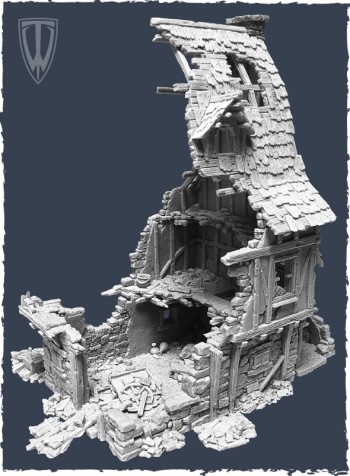 Tabletop World Ruined Townhouse