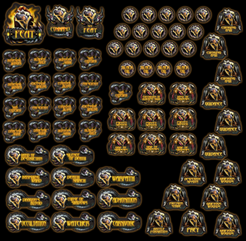 Khymaera: Shadowflame Shard MK4 Full Token set (Limited Edition)  