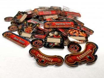 Officially Licensed Privateer Press Skorne Company of Iron Token Set