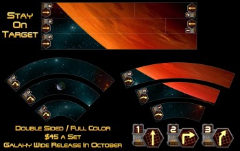 X-Wing 2.0 Compatible Full Art Rebels Movement Templates