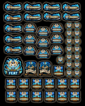 STORM LEGION MK4 Full Token set (Limited Edition)