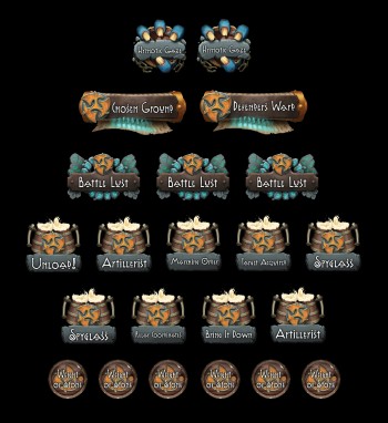 Officially Licensed Privateer Press Warmachine and Hordes Tokens Trollblood CID Update Pack 2022